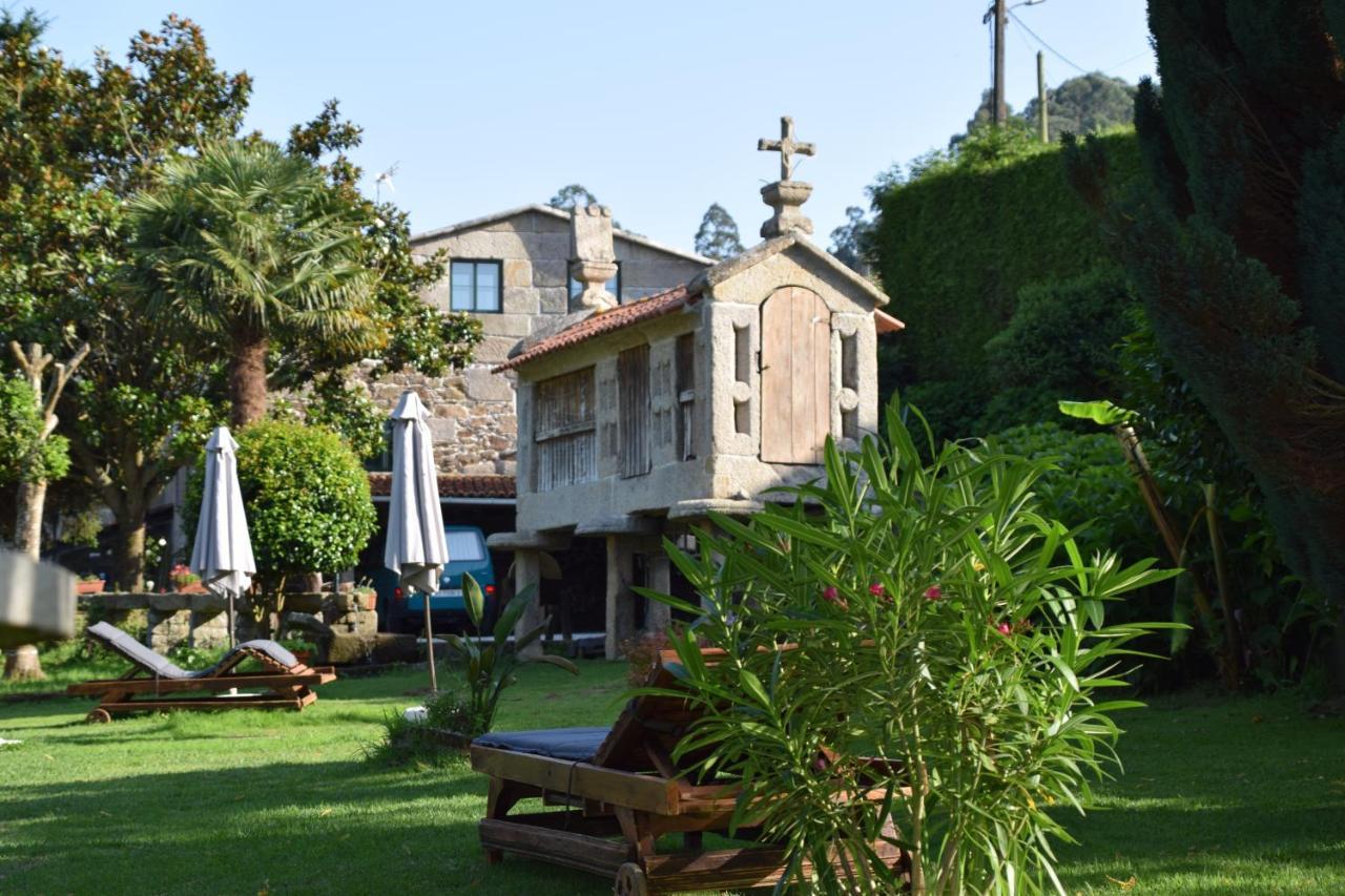 Casa Videira - Hotel Rural Cerca Del Mar Bueu Bagian luar foto