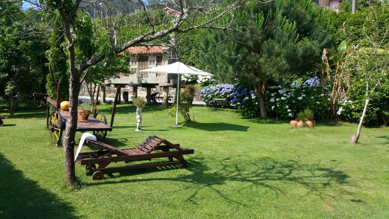 Casa Videira - Hotel Rural Cerca Del Mar Bueu Bagian luar foto